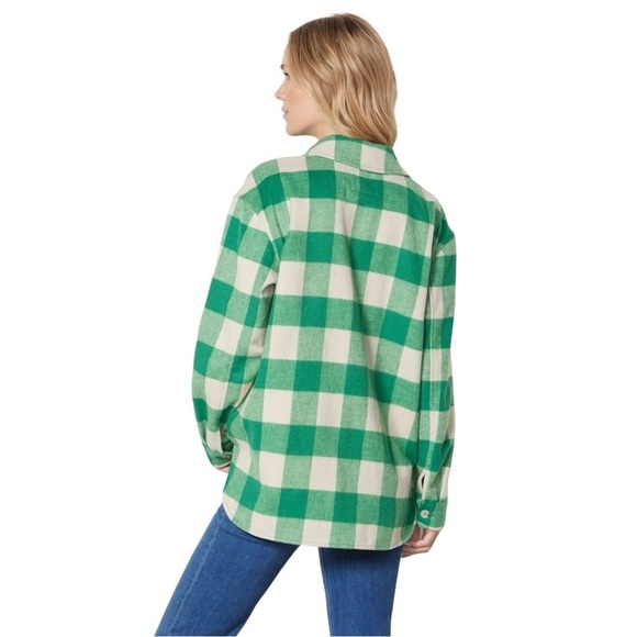 Sanctuary The Shacket Plaid Button Down Shirt Jacket XL - Picture 4 of 16